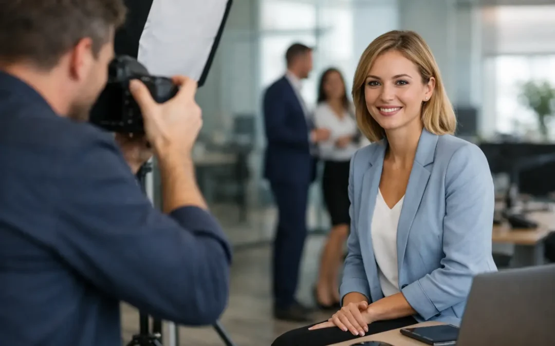 Céges portréfotózás helyszínen: mikor éri meg?