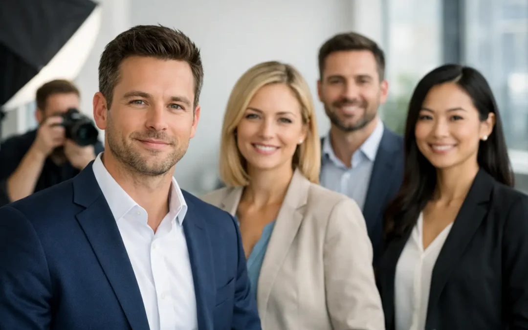 A team headshot fotózás előnyei a cégednek