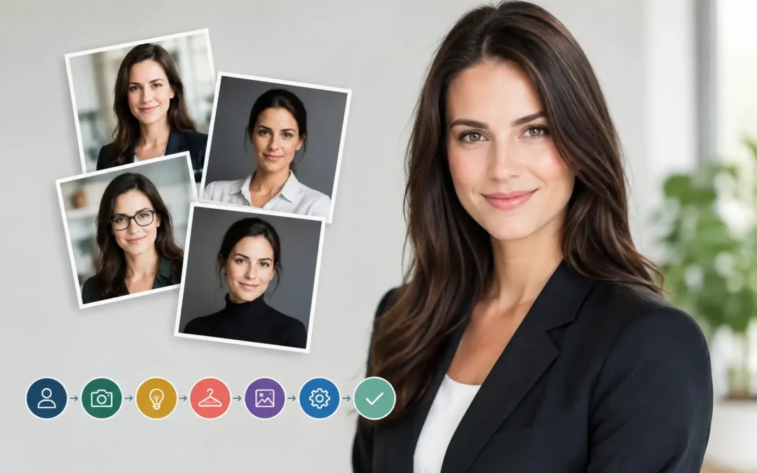 Professzionális headshot választás 7 lépésben